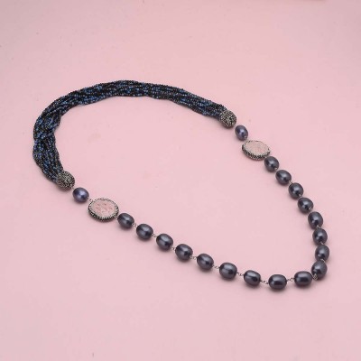 Black Salmon Necklace