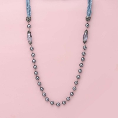 Metallic String Necklace