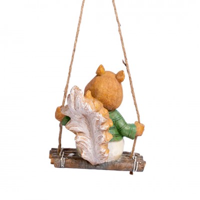 Squirrel on Swing