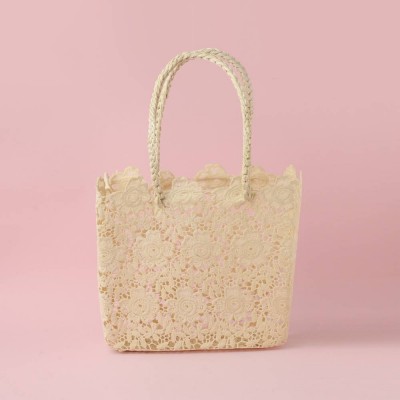 Elegant Lace Bag (Cream)