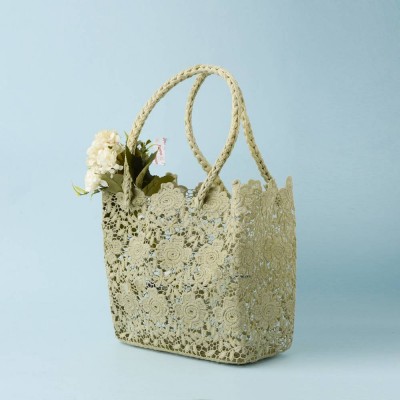 Elegant Lace Bag (Green)