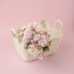 Elegant Lace Baskets  (Medium and Large)