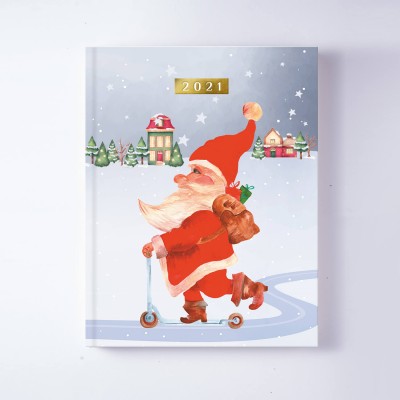 Christmas Edition Diary | Santa Hardcover